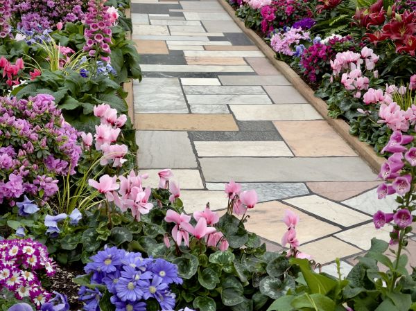 Garden Path Installation in Antioch